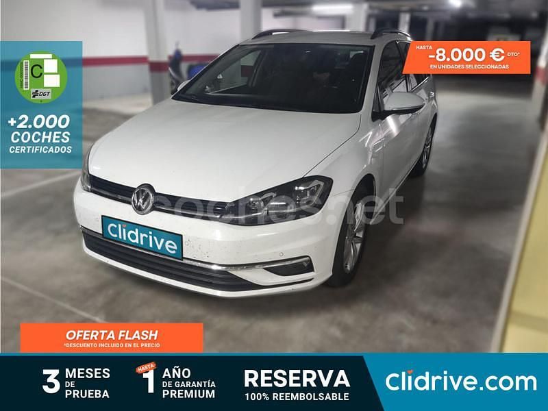 Blanco Usado 2019 VW Golf VII Advance Familiar | 10.490 € (Super precio) - Imagen 1/3