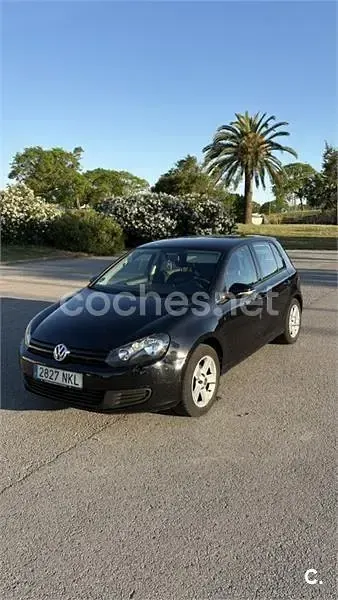 Usado VW Golf VI Advance 122 CV (89 kW) 2009 Negro Utilitario