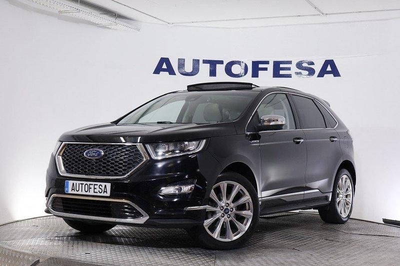 Negro Usado 2018 Ford Edge S SUV | 23.850 € (Precio justo) - Imagen 1/4