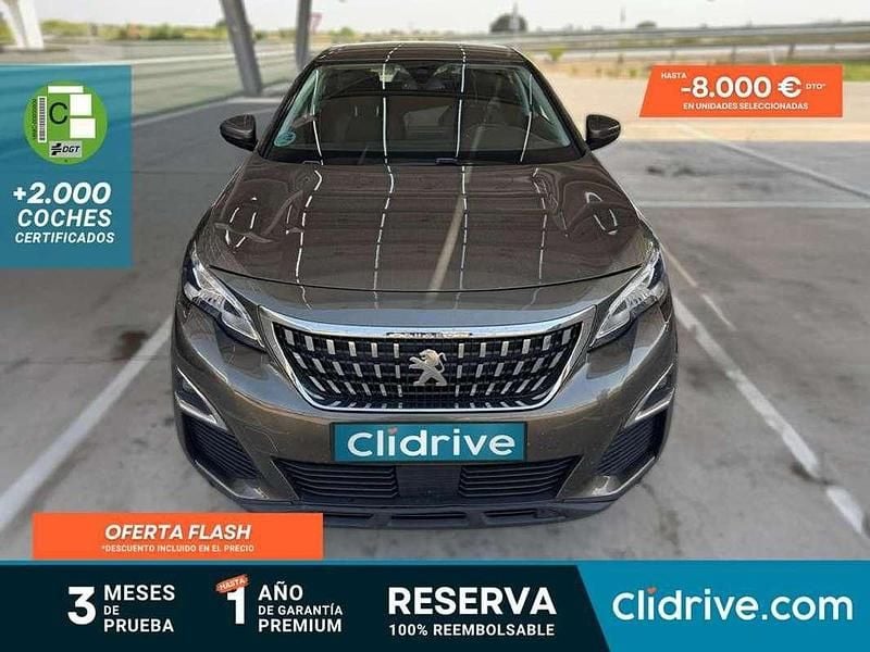 Gris Usado 2018 Peugeot 3008 Active SUV | 12.690 € (Buen precio) - Imagen 1/3