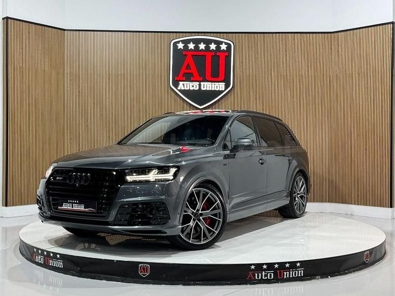 Usado Audi SQ7 Ambiente 435 CV (319 kW) 2017 Gris / plata SUV