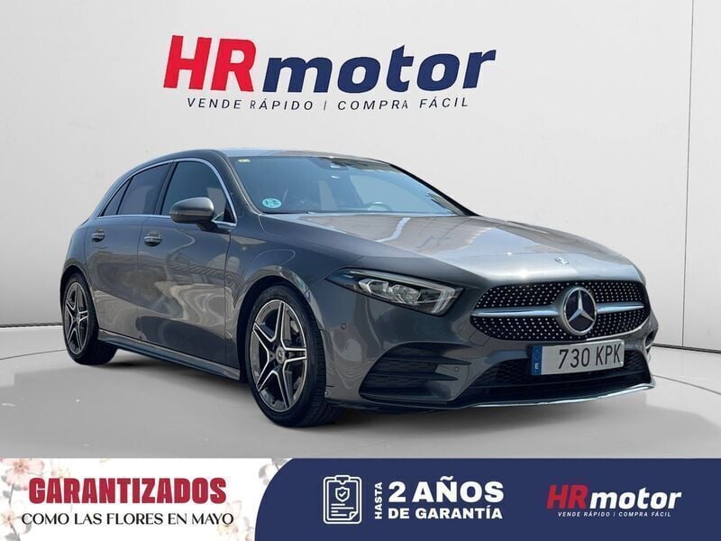 Gris Usado 2018 Mercedes A200 Berlina | 24.790 € (Precio justo) - Imagen 1/4