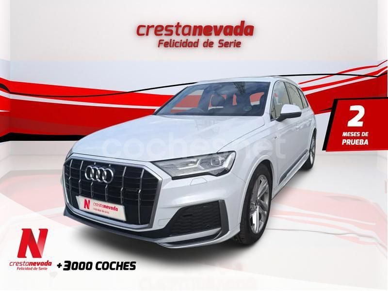 Blanco Usado 2023 Audi Q7 S-Line SUV | 56.990 € (Precio justo) - Imagen 1/4