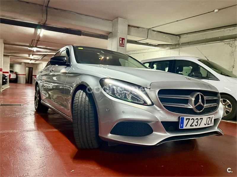 Usado Mercedes C220 170 CV (125 kW) 2017 Gris / plata Berlina