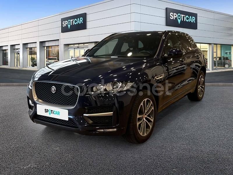 Azul Usado 2017 Jaguar F-Pace R-Sport SUV | 20.800 € - Imagen 1/4