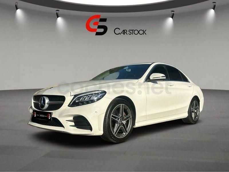 Usado Mercedes C200 160 CV (117 kW) 2019 Blanco Berlina