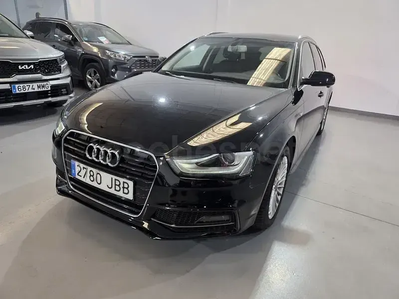 Usado Audi A4 S-Line 150 CV (110 kW) 2014 Negro Familiar