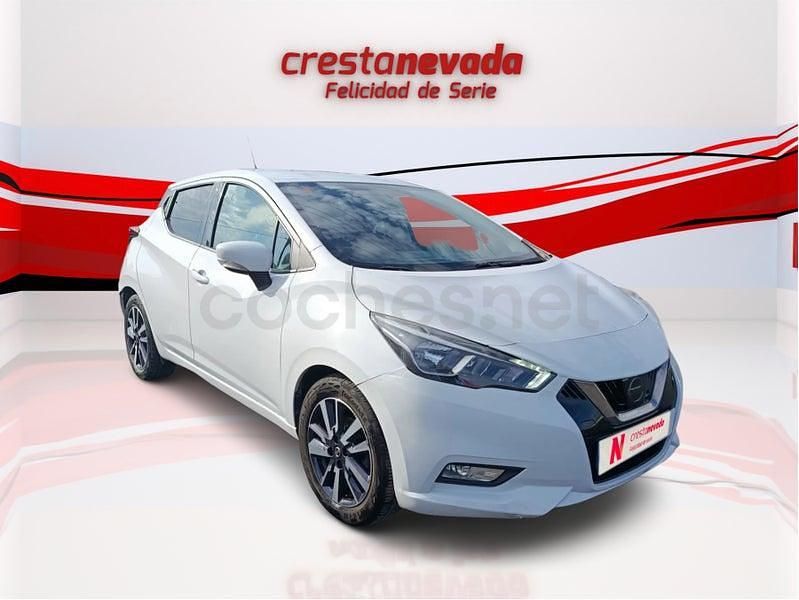 Usado Nissan Micra Acenta 71 CV (52 kW) 2018 Blanco Utilitario