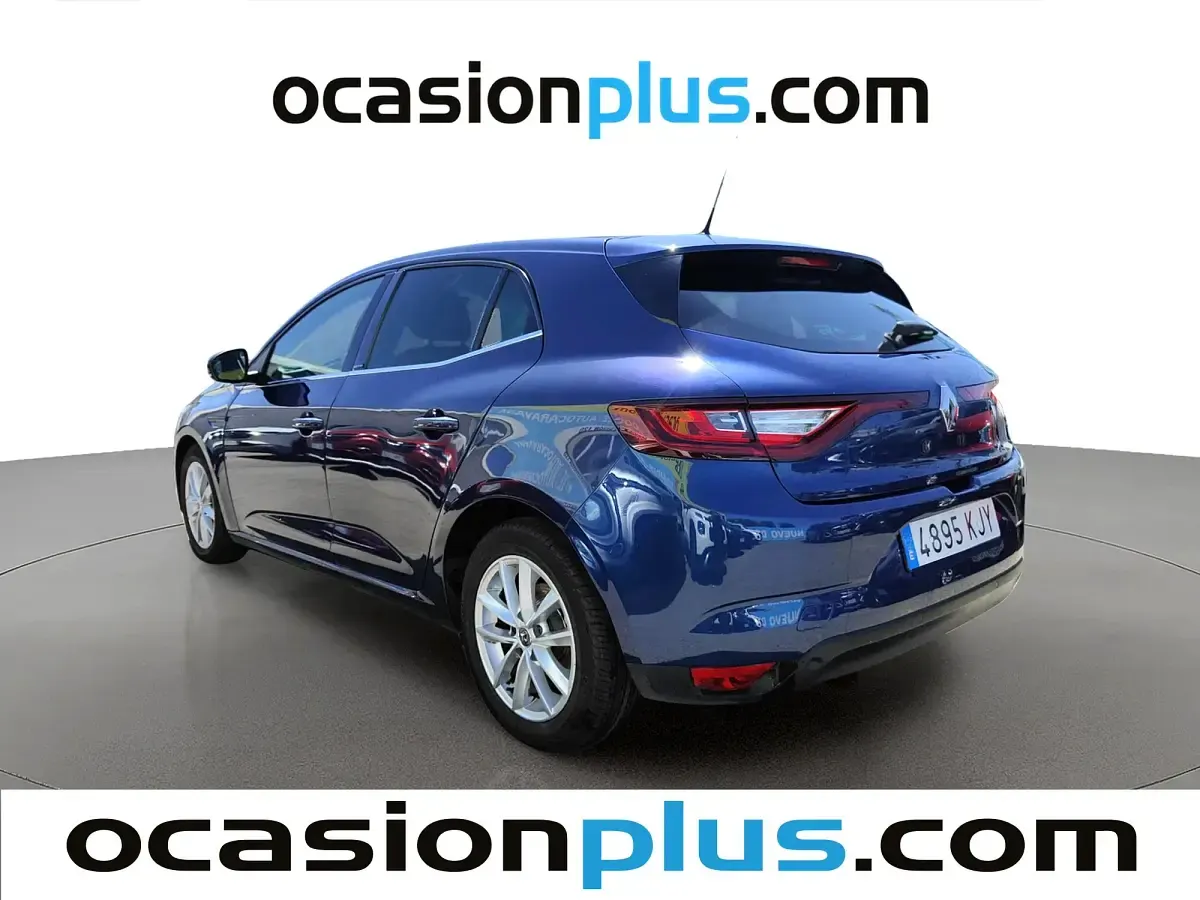 Usado Renault Mégane Intens 101 CV (74 kW) 2018 Azul Utilitario