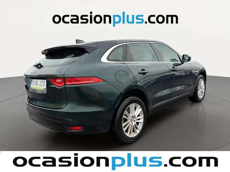 Usado Jaguar F-Pace Prestige 180 CV (132 kW) 2017 Verde SUV
