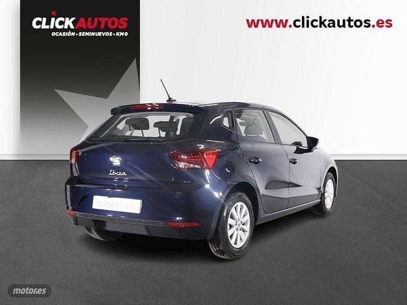 Usado Seat Ibiza Style 110 CV (80 kW) 2023 Azul Berlina