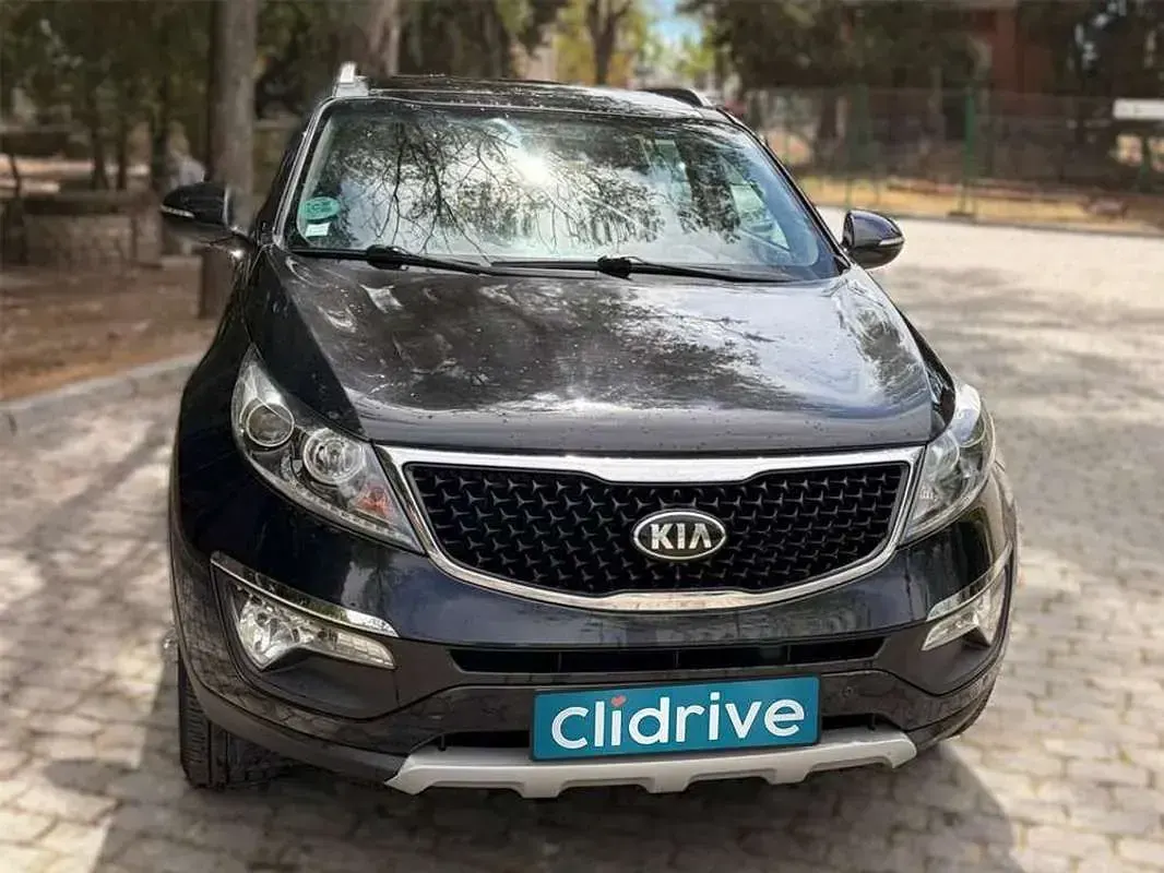 Usado Kia Sportage 116 CV (85 kW) 2015 Negro SUV