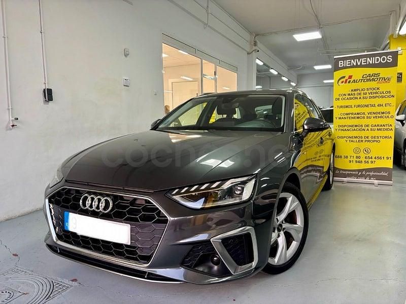Usado Audi A4 S-Line 163 CV (119 kW) 2020 Gris / plata Familiar