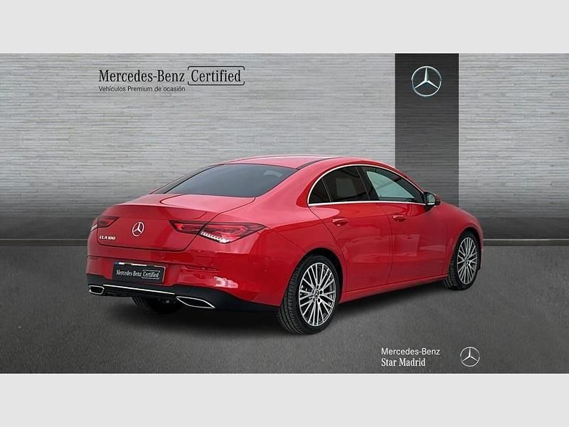 Usado Mercedes CLA180 Progressive 136 CV (100 kW) 2019 Rojo Berlina