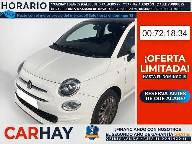 Usado Fiat 500 Lounge 71 CV (52 kW) 2020 Blanco Berlina