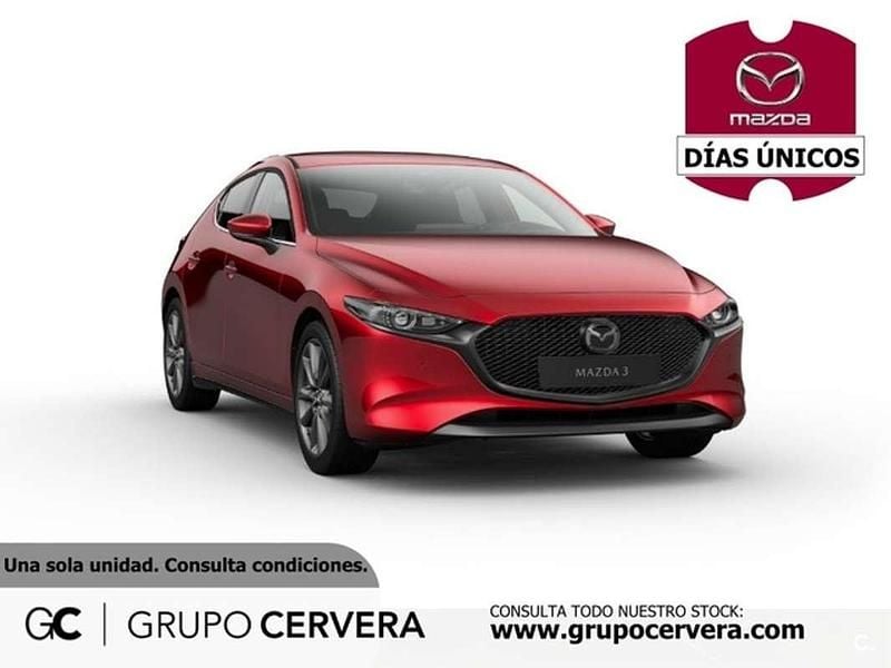 Nuevo Mazda 3 Exclusive-Line 140 CV (102 kW) 2025 Rojo Utilitario