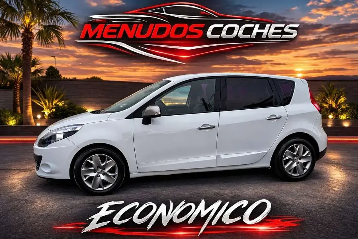 Usado Renault Scenic E-Tech Authentique 86 CV (63 kW) 2011 Blanco Monovolumen