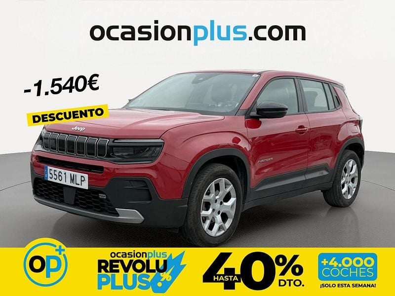 Usado Jeep Avenger Altitude 100 CV (73 kW) 2023 Rojo SUV