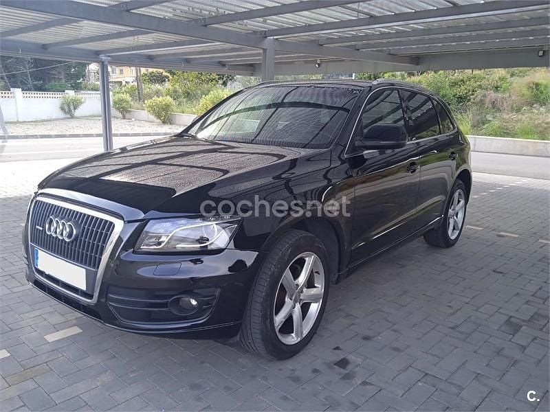 Usado Audi Q5 S-Line 170 CV (125 kW) 2010 Negro SUV