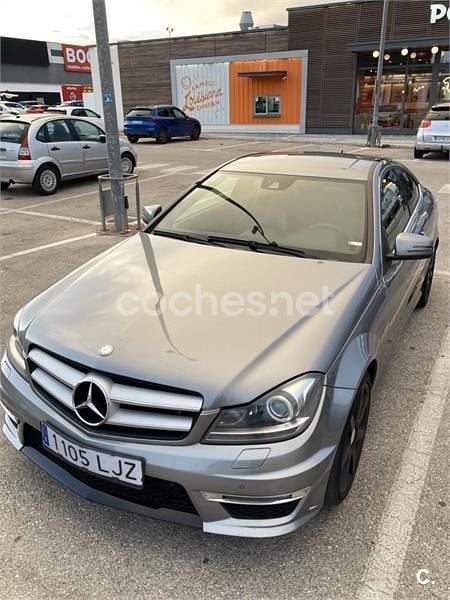 Usado Mercedes C250 204 CV (150 kW) 2012 Gris / plata Coupe