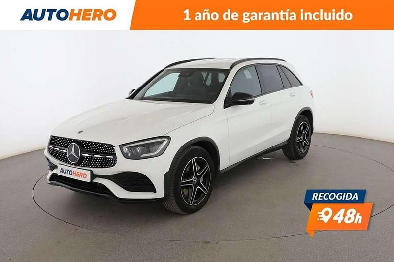 Blanco Usado 2020 Mercedes GLC200 AMG line SUV | 30.380 € (Buen precio) - Imagen 1/3