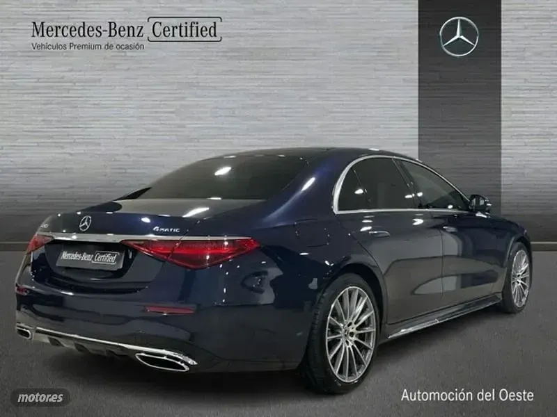 Usado Mercedes S450 AMG line 367 CV (269 kW) 2023 Azul Berlina