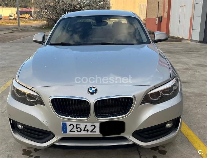 Usado BMW 218 Comfort Edition 150 CV (110 kW) 2018 Gris / plata Coupe
