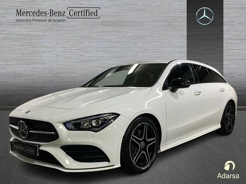 Blanco Usado 2020 Mercedes CLA200 Shooting Brake AMG line Familiar | 29.900 € (Precio justo) - Imagen 1/4
