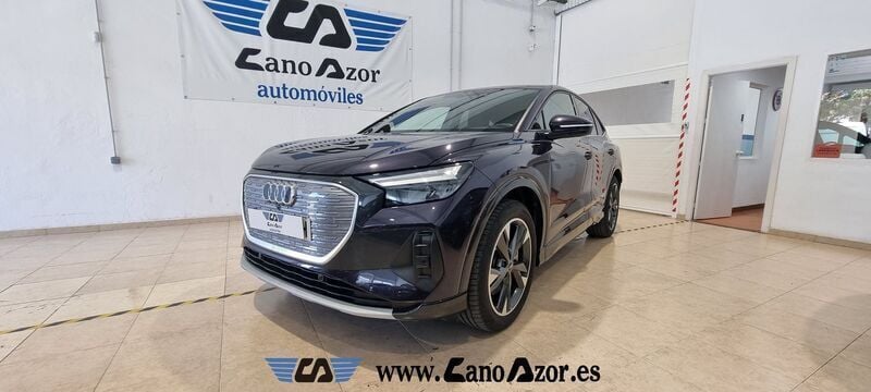 Azul Usado 2023 Audi Q4 Sportback e-tron Advanced Plus SUV | 42.990 € (Buen precio) - Imagen 1/4