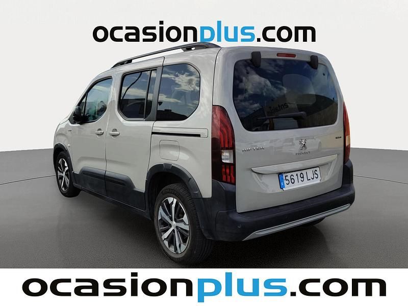 Usado Peugeot Rifter GT-line 130 CV (95 kW) 2020 Gris Monovolumen
