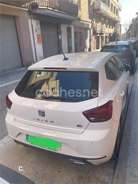 Usado Seat Ibiza FR 115 CV (84 kW) 2018 Blanco Utilitario