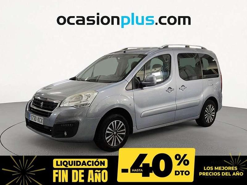 Usado Peugeot TePee Active 99 CV (72 kW) 2017 Gris Van