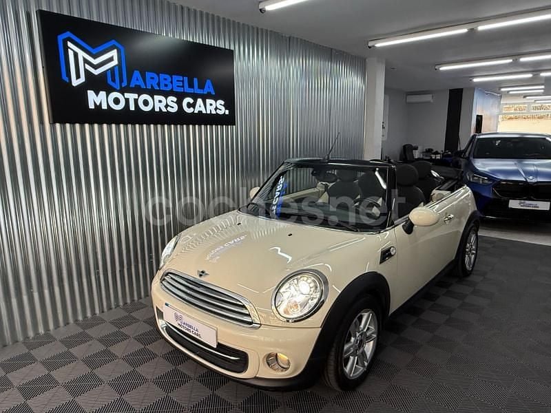 Beige Usado 2013 Mini Cooper Cabriolet Descapotable | 11.990 € (Precio justo) - Imagen 1/4