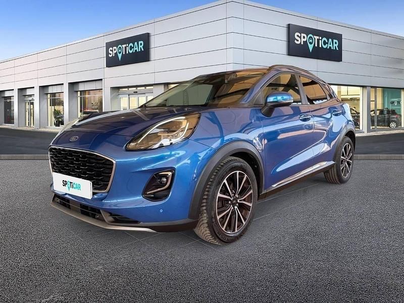 Azul Usado 2022 Ford Puma Titanium SUV | 17.900 € (Precio justo) - Imagen 1/4
