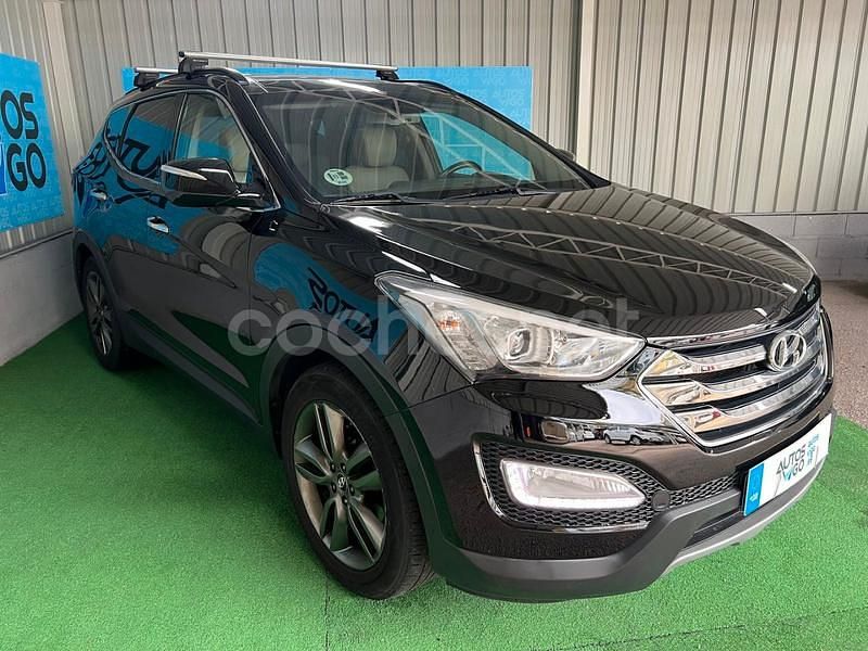 Negro Usado 2013 Hyundai Santa Fe SUV | 15.500 € (Precio justo) - Imagen 1/4