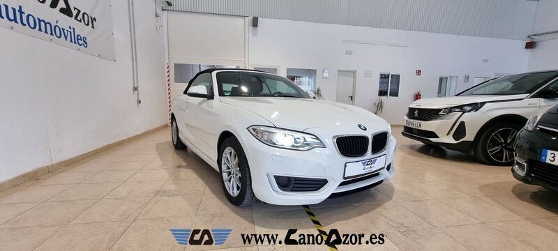Usado BMW 218 150 CV (110 kW) 2015 Blanco Descapotable