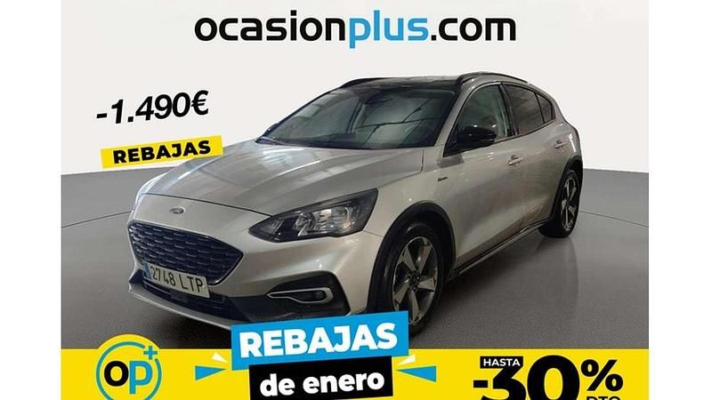 Plateado Usado 2021 Ford Focus Active Utilitario | 13.955 € (Precio justo) - Imagen 1/4