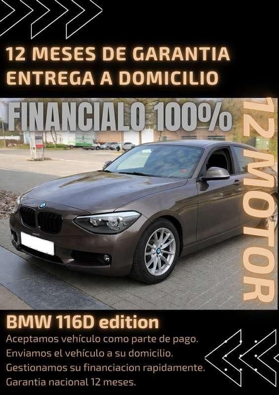 Usado BMW 116 Efficient Dynamics 116 CV (85 kW) 2013 Marrón Utilitario