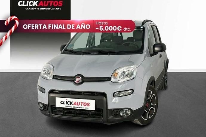 Negro Usado 2022 Fiat Panda City Life Utilitario | 7700 € (Buen precio) - Imagen 1/4