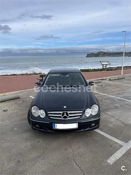Negro Usado 2006 Mercedes CLK320 Elegance Coupe | 9600 € (Precio justo) - Imagen 1/2