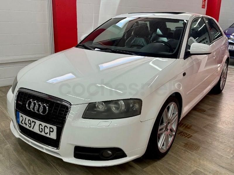 Usado Audi A3 S-Line 105 CV (77 kW) 2008 Blanco Utilitario