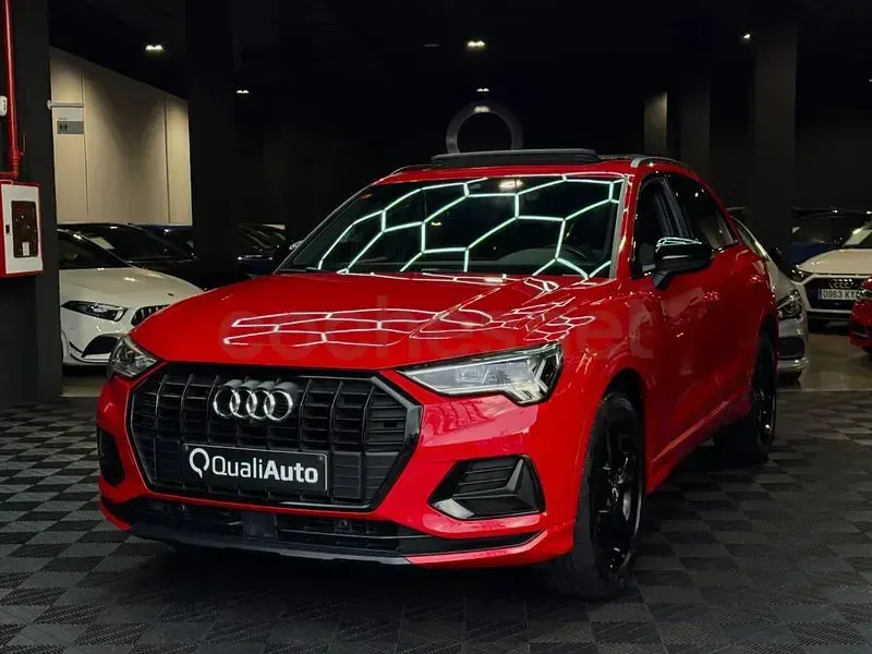 Usado Audi Q3 S-Line 150 CV (110 kW) 2021 Rojo SUV
