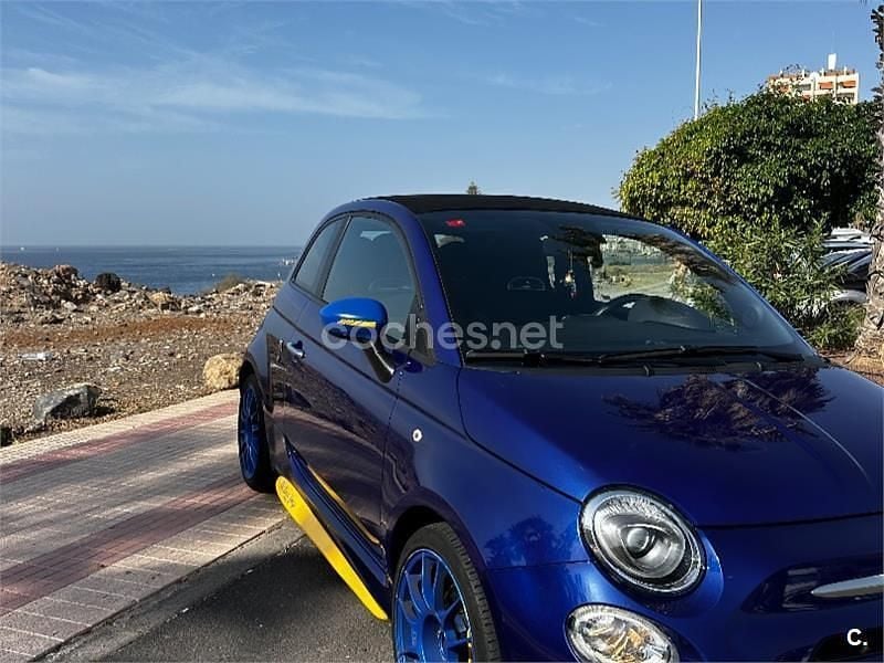 Usado Abarth 500C 145 CV (106 kW) 2019 Azul Descapotable