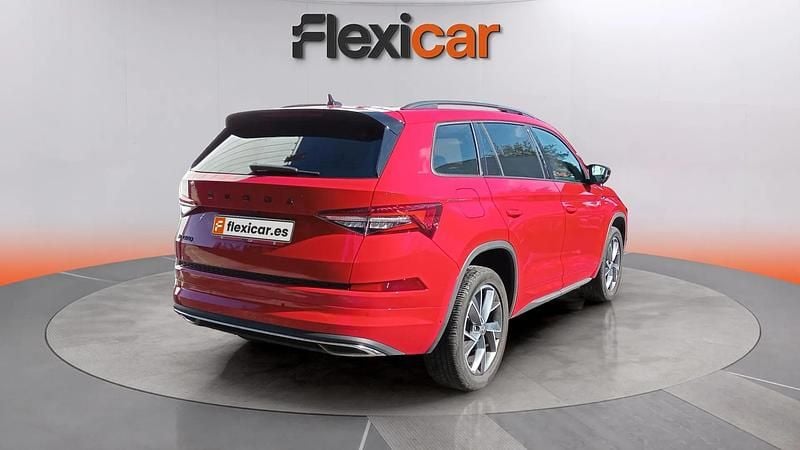 Usado Skoda Kodiaq SportLine 150 CV (110 kW) 2024 Rojo SUV