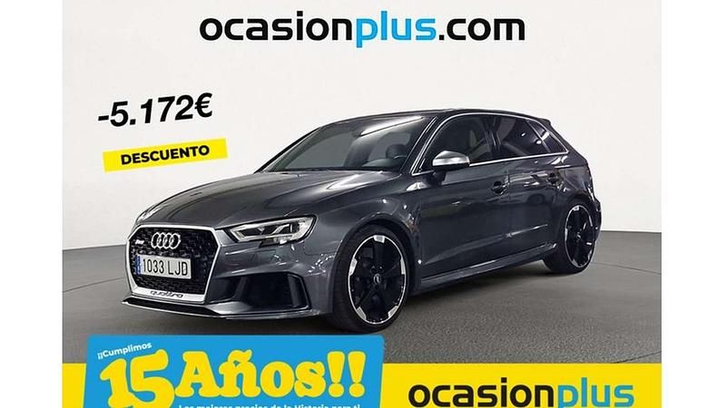 Gris Usado 2020 Audi RS3 Sportback Utilitario | 40.728 € (Buen precio) - Imagen 1/4