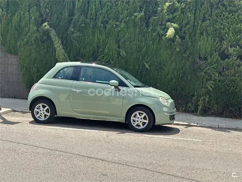 Usado Fiat 500 Sport 100 CV (73 kW) 2008 Verde Berlina