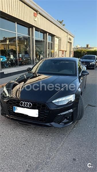 Negro Usado 2021 Audi A5 Sportback Utilitario | 39.500 € (Caro) - Imagen 1/4
