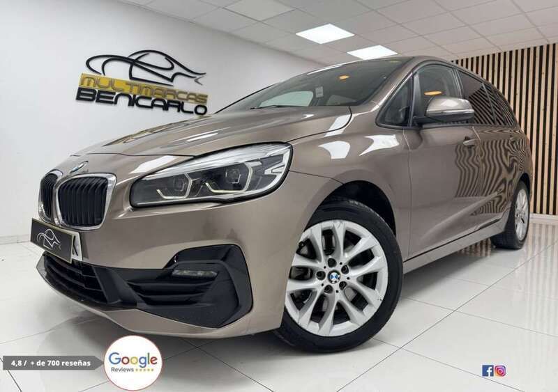 Beige Usado 2020 BMW 218 Gran Tourer Monovolumen | 13.900 € (Buen precio) - Imagen 1/4