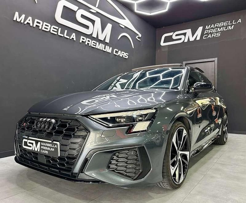 Gris Usado 2021 Audi S3 Premium Utilitario | 41.990 € (Precio justo) - Imagen 1/4