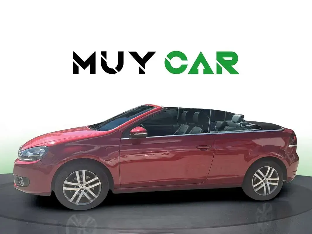 Usado VW Golf Cabriolet 105 CV (77 kW) 2013 Rojo Descapotable